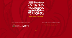 Desktop Screenshot of encontrodeculturas.com.br