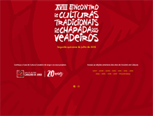 Tablet Screenshot of encontrodeculturas.com.br